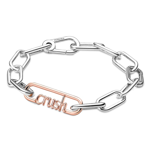 Link Femme PANDORA ME CRUSH Doré Rose 14 Carats