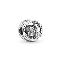 Charm femme pandora star wars™ c-3po et r2-d2 argent 925/1000 - charms - edora - 0