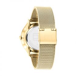 Montre femme tommy hilfiger layla acier doré - analogiques - edora - 2