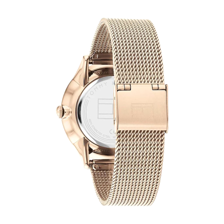 Montre femme tommy hilfiger layla acier doré rose – analogiques