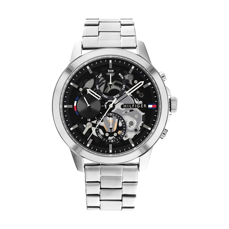 Montre homme chronographe tommy hilfiger henry acier inoxydable - chronographes - edora