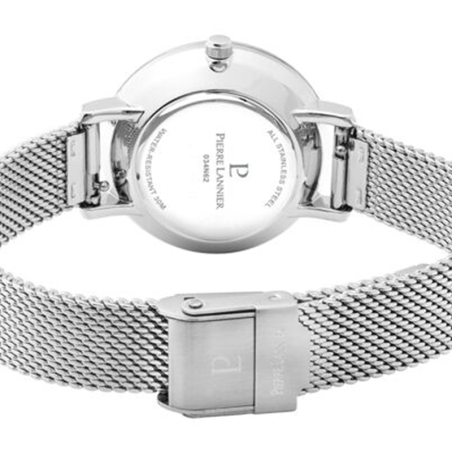 Montre femme pierre lannier chouquette acier argenté – montres françaises