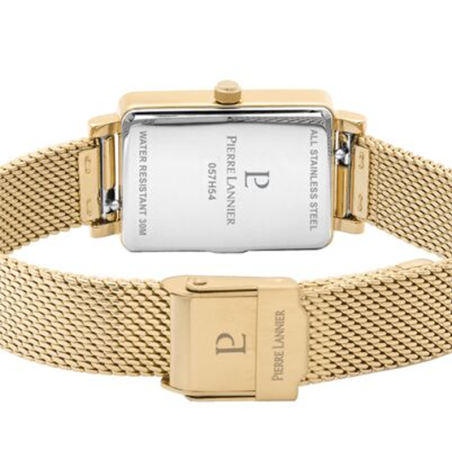 Montres femme pierre lannier ariane acier doré – montres françaises