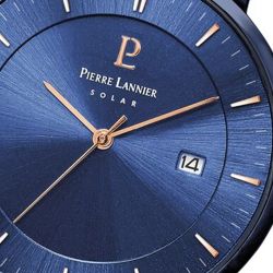 Montre homme pierre lannier inti acier bleu - analogiques - edora - 1