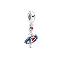 Charm femme pandora pendant danseuse de french cancan argent 925/1000 - charms - edora - 0