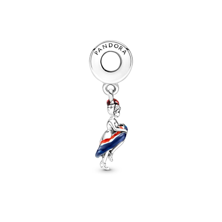 Charm femme pandora pendant danseuse de french cancan argent 925/1000 – charms