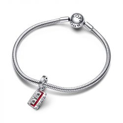 Charm femme pandora marvel les gardiens de la galaxie cassette argent 925/1000 - charms - edora - 1