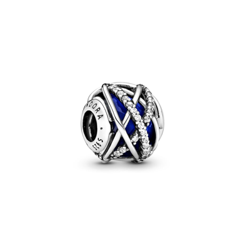 Charm Femme PANDORA GALAXIE BLEUE Argent 925/1000