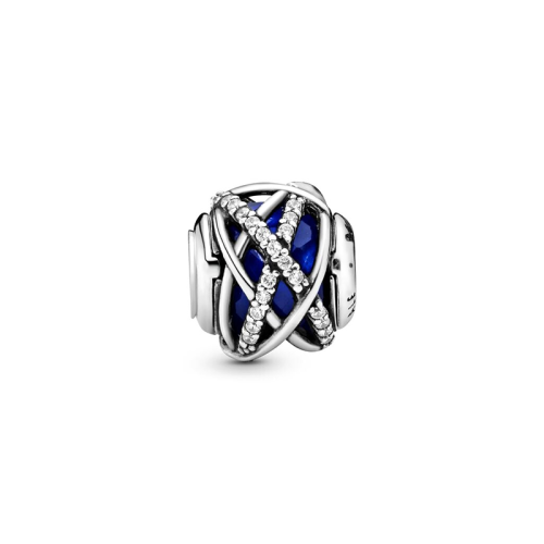 Charm Femme PANDORA GALAXIE BLEUE Argent 925/1000