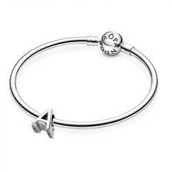 Charm femme pandora alphabet lettre a argent 925/1000 - charms - edora - 2