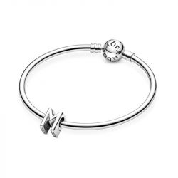 Charm femme pandora alphabet lettre m argent 925/1000 - charms - edora - 2