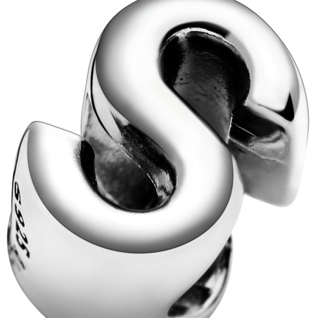 Charm femme pandora alphabet lettre s argent 925/1000 – charms