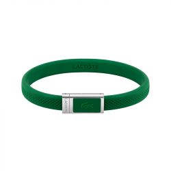 Bracelet homme lacoste silicone vert - bracelets-homme - edora - 0