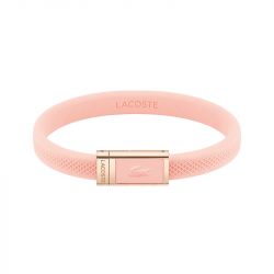 Bracelet femme lacoste silicone rose - bracelets-femme - edora - 0