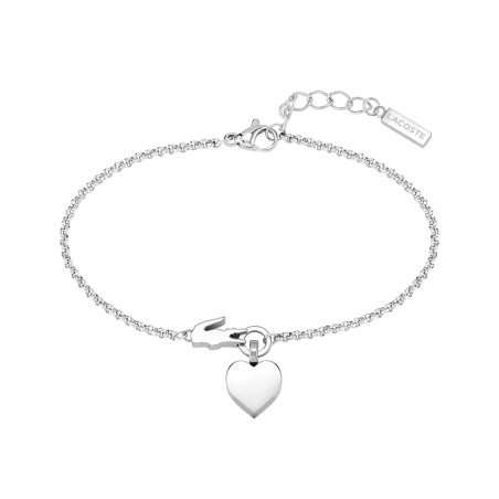 Bracelet femme lacoste acier argenté – bracelets femme