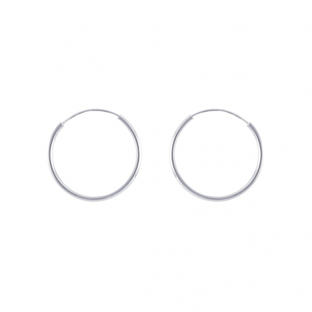 Créoles plaqué or : boucles d’oreilles créoles plaqué or - accueil - edora