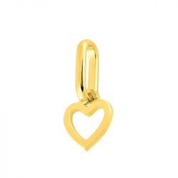 Pendentif coeur edora or 375/1000 - fete-des-meres - edora - 1
