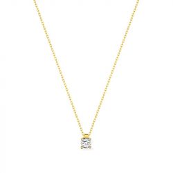 Collier femme edora or 375/1000 diamant - colliers-femme - edora - 0