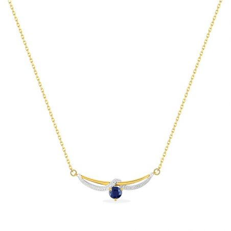 Colliers or 375  : chaînes & colliers or 9 carats, collier 375 - colliers-femme - edora - 1