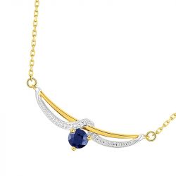 Or 9 carats: bijoux or 9 carats, alliances & bracelet or 9 carats (15) - colliers-femme - edora - 2