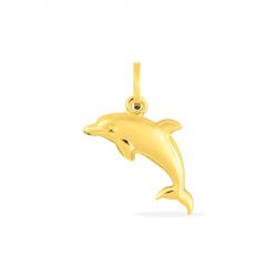 Pendentif dauphin edora or 375/1000 - pendentifs - edora - 0