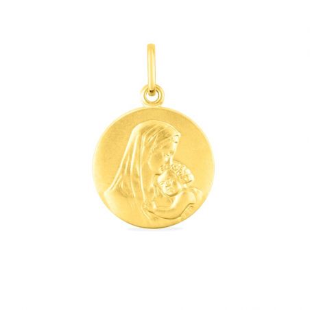 Collier médaille femme: collier médaille or & argent, médailles - edora - medailles - edora - 1