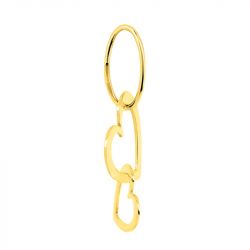 Bracelet cordon noir médaillon rond, Or Jaune 375 ou 750 - Ocarat