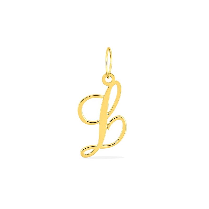 Pendentif lettre l edora or 375/1000 - pendentifs - edora Pendentif lettre l edora or 375/1000 - pendentifs - edora