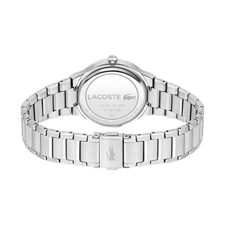 Montre femme lacoste chelsea acier inoxydable argenté – analogiques