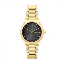 Montre femme lacoste chelsea acier inoxydable doré - analogiques - edora - 0