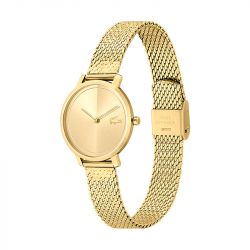 Montre femme lacoste suzanne acier doré - analogiques - edora - 1