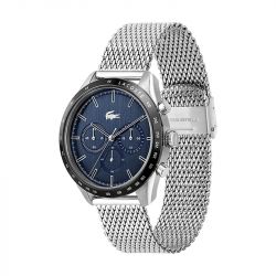 Montre homme chronographe lacoste boston acier inoxydable - chronographes - edora - 1