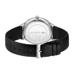 Montre homme lacoste club cuir noir - analogiques - edora - 2