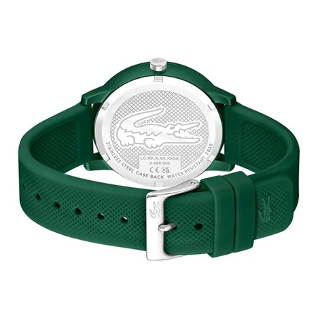 Montre homme lacoste 12.12 move silicone vert – analogiques