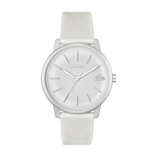 Montre Homme LACOSTE 12.12 MOVE Silicone Blanc