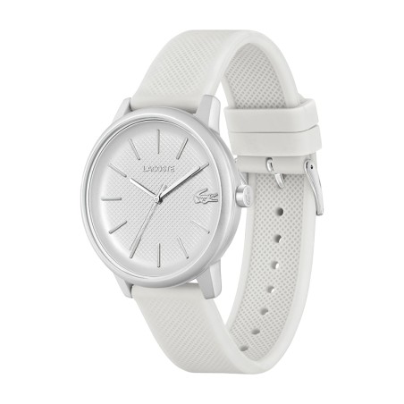 Montre Homme LACOSTE 12.12 MOVE Silicone Blanc