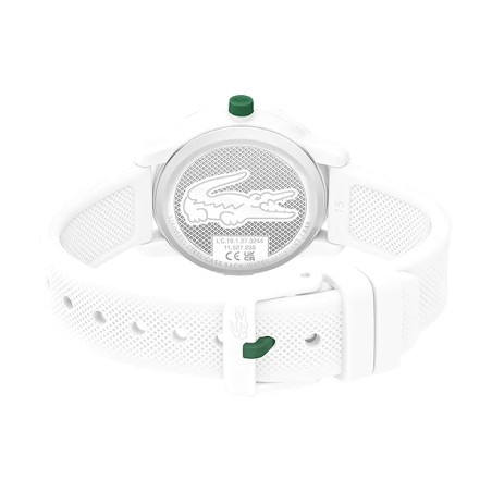 Montre enfant lacoste 12.12 silicone blanc – junior