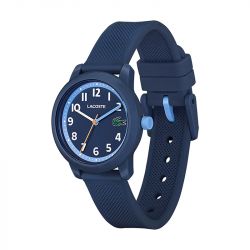 Montre enfant lacoste 12.12 silicone bleu - juniors - edora - 1