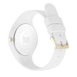 Montre femme s ice watch ice glam silicone blanc - analogiques - edora - 3