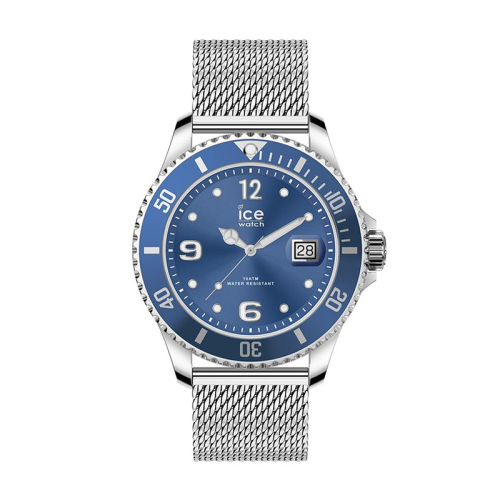 Montre Homme ICE WATCH STEEL BLEU Acier Argenté