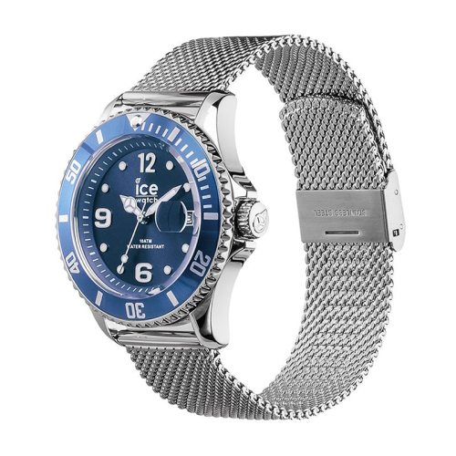 Montre Homme ICE WATCH STEEL BLEU Acier Argenté