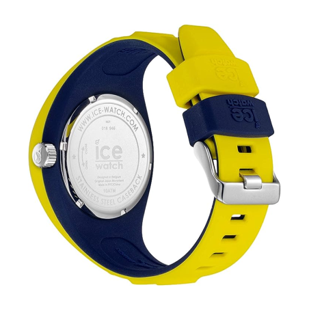 Montre homme ice watch p leclercq silicone jaune 018946 – montres homme