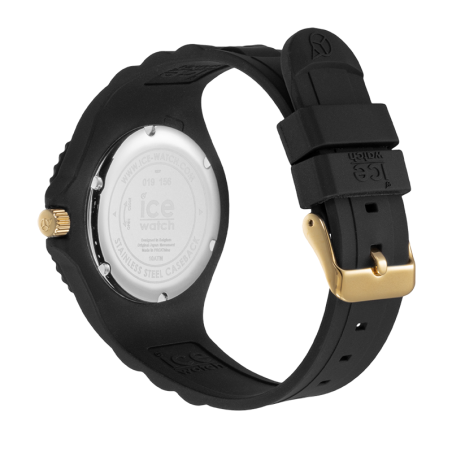 Montre mixte m ice watch generation black gold silicone noir – analogiques