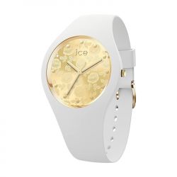 Montre femme s ice watch flower silicone blanc - analogiques - edora - 0