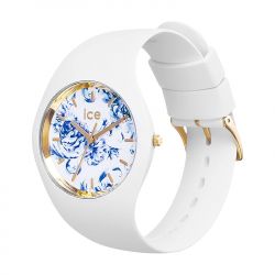 Montre femme m ice watch porcelain white silicone blanc - analogiques - edora - 1