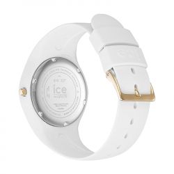 Montre femme m ice watch porcelain white silicone blanc - analogiques - edora - 3