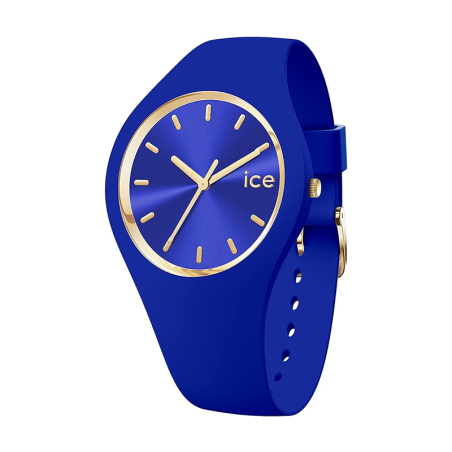 Montre femme m ice watch blue artist silicone bleu – analogiques