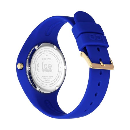Montre femme m ice watch blue artist silicone bleu – analogiques