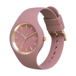 Montre femme s ice watch glam brushed silicone rose - analogiques - edora - 1