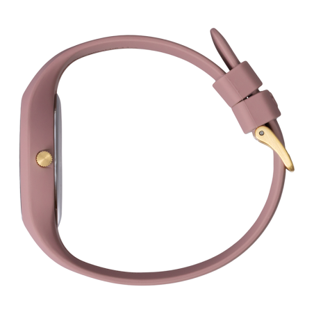 Montre femme s ice watch glam brushed silicone rose – analogiques